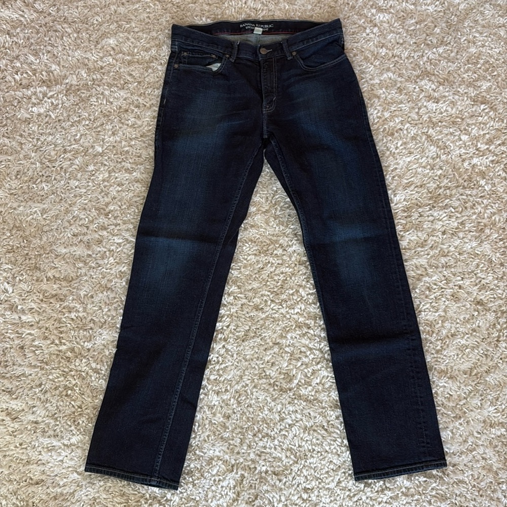 Banana Republic Vintage Street 34 X 34 dark wash jeans